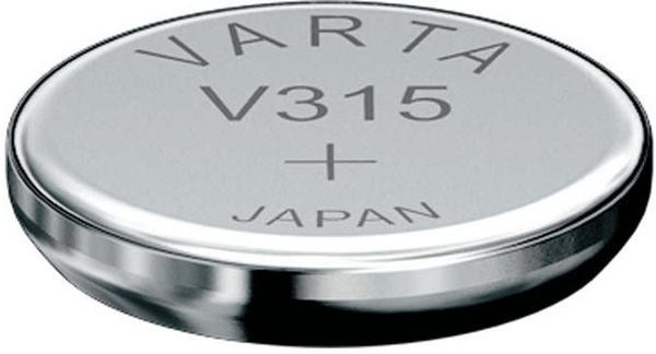 VARTA Knopfzelle Batterie V315 Silber 1,55 V