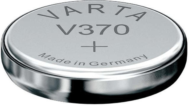 VARTA Batterien Knopfzellen V377/SR66, 2 Stück, Silver Coin, 1,55V