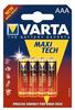 Varta 04703101404, Varta Batterie Alkaline, Micro, AAA, LR03, 1.5V Longlife Max
