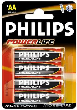 Philips PowerLife AA / LR6 (4 St.)