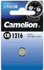 Camelion Lithium Knopfzelle, CR1216/DL1216/5034LC/E-CR1216, 3V - 1 Stück