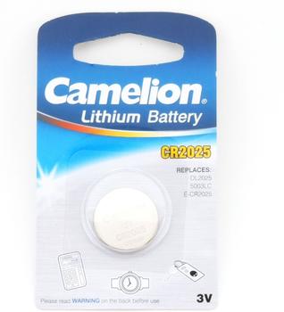 Camelion CR2025 Knopfzelle Batterie 3V 170 mAh