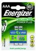 Energizer - AAA Micro Power Plus 700mAh NiMH 1.2V Akku - 2er Packung