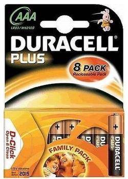 Duracell Plus Power LR03 AAA MN 1,5V 2400 mAh (8 St.)