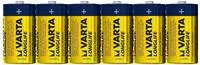 Varta Batterien Longlife 4114, Alkaline, 1,5V, 10 Jahre lagerf&auml;hig, C / Baby / LR14,