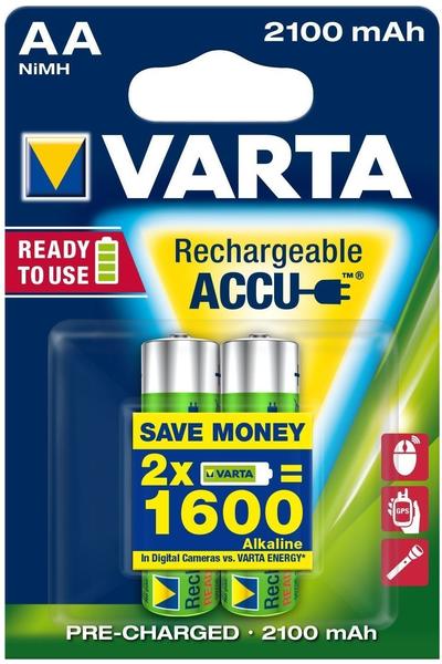 Varta AA Longlife Accu Ready2Use 1,2V 2100 mAh (2 St.)