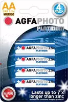 Agfa - Photo Power Lr6 Mignon (aa)-batterie Alkali-mangan 1.5 V 4 St.