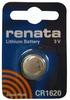 Renata CR1620 Lithium Batterie 3V - 1er Packung