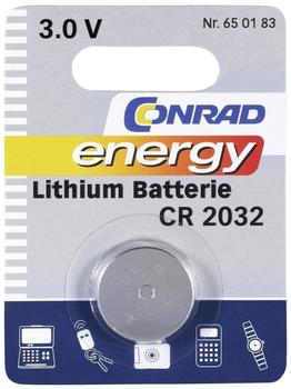 Conrad Energy Lithium Batterie CR2032 3V