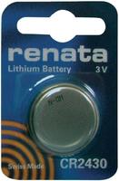 Renata CR2430 Lithium Batterie 3V - 1er Packung