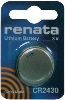 Renata Knopfzelle CR2430 Lithium Batterie 3V 285 mAh