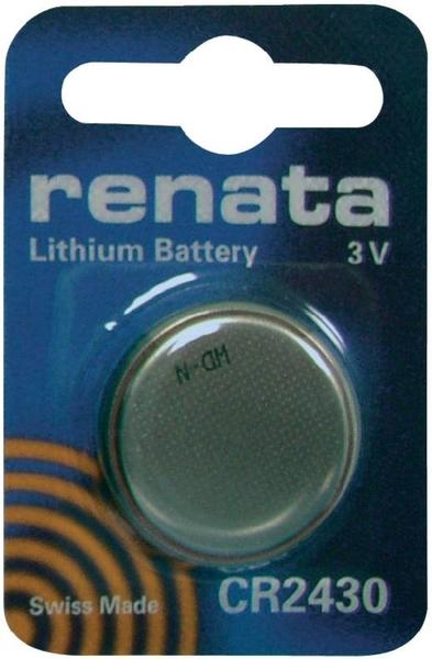 Renata Knopfzelle CR2430 Lithium Batterie 3V 285 mAh