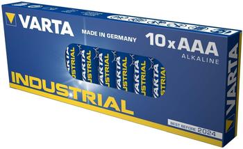 Varta Industrial AAA LR03 Alkaline Batterie 1,5V 1200 mAh