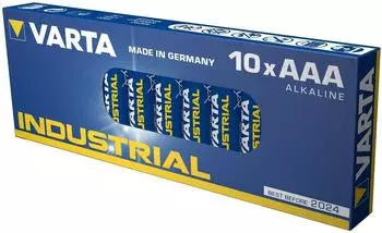 VARTA Industrial AAA LR03 Alkaline Batterie 1,5V 1200 mAh