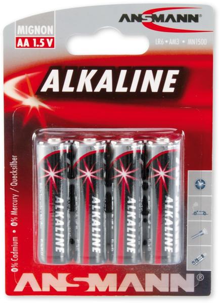 Ansmann 1x4 Alkaline Mignon red-line (5015563)