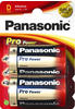 Batterie Mono D Pro Power LR20PPG XL 1,5 Volt Panasonic 2 Stück