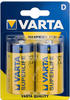 Varta - Mono D Superlife R20 Batterien - 2er Verpackung