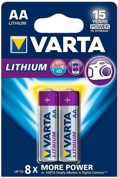 VARTA Professional AA Mignon Lithium 1,5V (2 St.)