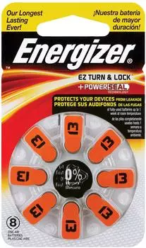 Energizer ZA 13 Zink-Luft 1,4V 280 mAh (8 St.)