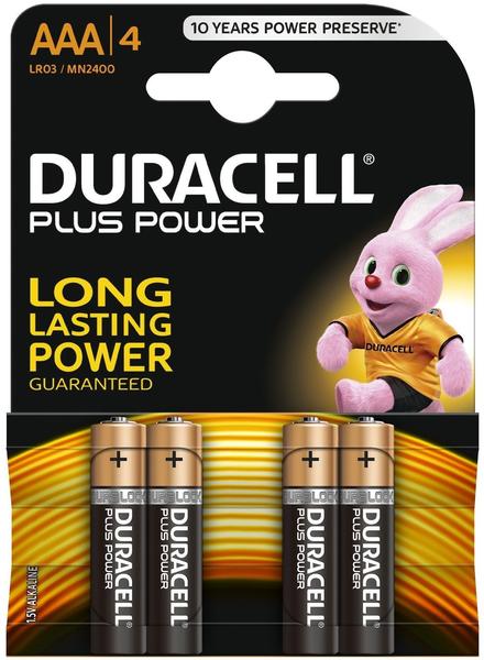 Duracell Plus Power AAA Micro (4 St.)