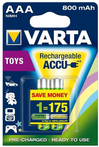 Varta Toy Ready2Use AAA HR3 1,2V 800 mAh (2 St.)