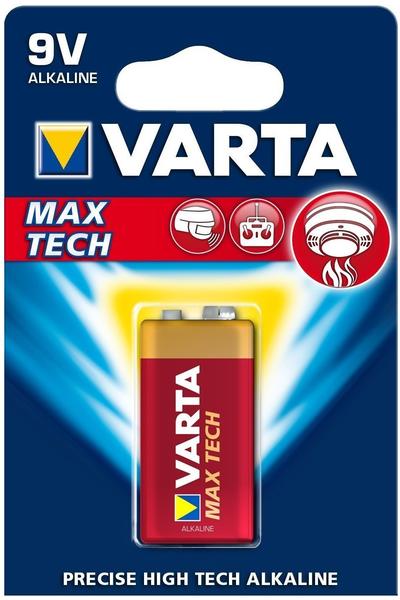 Varta 9V Block Max Tech Batterie (4722101401)
