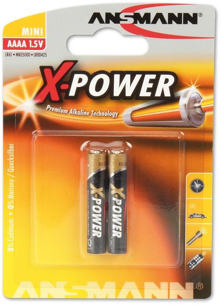 Ansmann X-Power AAAA Mini Batterie (2 St.)