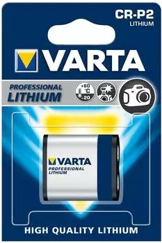VARTA CR-P2 Fotobatterie CRP2 6V 1600 mAh