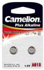kompatibel Camelion Knopfzelle 357 LR44 LR1154 AG13 A76 V13GA 2er Blister