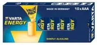 Varta 4103229410, Varta Energy LR03 Alkaline AAA Micro Batterie 1.5 V 10er Pack