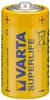 Varta 02014101412, Varta Batterie Zink-Kohle, Baby, C, R14, 1.5V Superlife,...