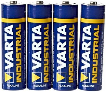 VARTA 4006 Industrial AA Alkaline Batterie 1,5V (4 St.)