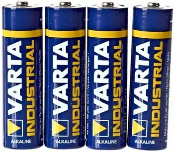 VARTA 4006 Industrial AA Alkaline Batterie 1,5V (4 St.)