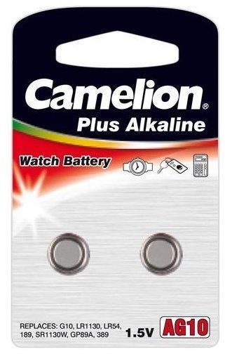 Camelion AG10/LR54/LR1130 Knopfzelle Batterie 1,5V 70 mAh (2 St.)