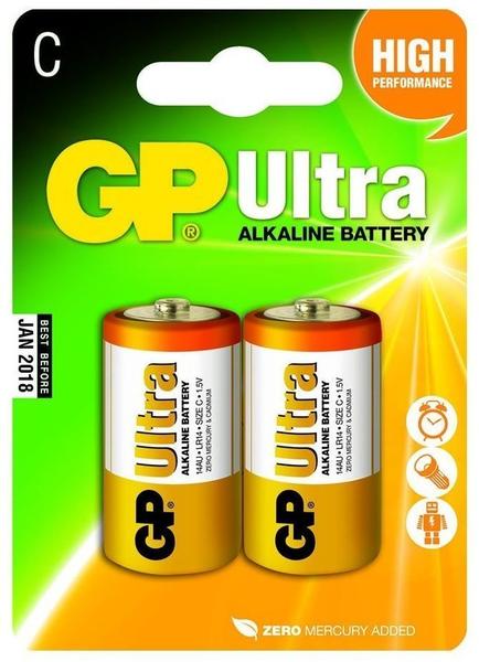 GP Ultra Alkaline C / LR14 (2 St.)