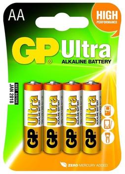 GP Batteries Ultra Alkaline AA / LR6 (4 St.)