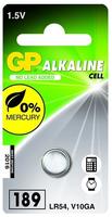 GP Knopfzelle V 10 GA/LR54 Alkali-Mangan 1,5 V, 1 St.