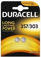 Duracell - Knopfzelle 357 1.5 V 2 St. 170 Mah Silberoxid 357/303