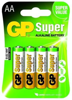 GP AA / LR6 Super Alkaline (4 St.)