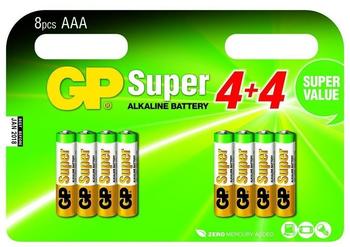 GP Super Alkaline AAA Micro (8 St.)