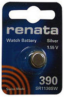 Renata X704468, Renata Knopfzelle 390 1.55V 1 St. 60 mAh Silberoxid