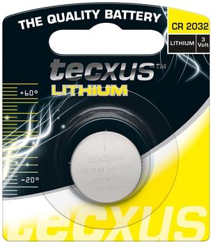 Tecxus Knopfzelle CR 2032 Lithium 3V 210 mAh