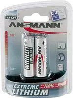 Lithium Batterie Mignon Aa / Fr6 2er Blister - Ansmann