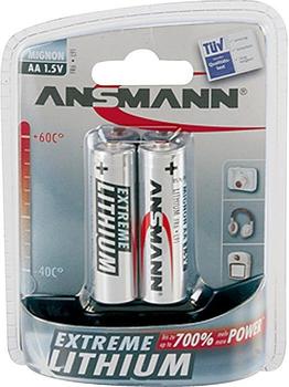 Ansmann AA Mignon Extreme Lithium Batterie 1,5V (2 St.)