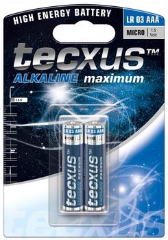 Tecxus AAA Micro 1,5V Alkaline maximum LR03 2 St. (11025)