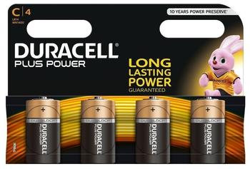 Duracell Alkaline PLUS POWER Baby C Batterie 1,5V (4 St.)