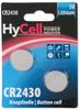 HyCell 5020172, HyCell Knopfzelle CR 2430 3V 2 St. 300 mAh Lithium CR 2430