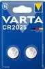 Varta CR2025 Lithium Batterie 3V - 2er Packung
