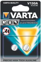 VARTA Batterie Alkaline, Knopfzelle, LR44, V13GA, 1,5V Elektronik,