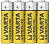 VARTA 2006.101.304, Varta Superlife Batterien, AA, 4er-Pack, Folienverpackung